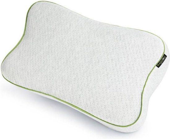 BLACKROLL PILLOW CASE ORIGINAL - Grijs/Groen - Rolmassage - Biologisch katoen