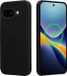 kwmobile telefoonhoesje geschikt voor Google Pixel 9a hoesje - Smartphone case compatibel met MagSafe - Antislip telefoon cover in zwart