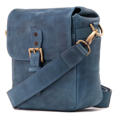 MegaGear MG1330 - Cameratas - Blauw - Leer