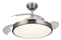 Philips Hue Philips Atlas Plafondlamp met Ventilator Nikkel LED 4500lm 2700-6500K