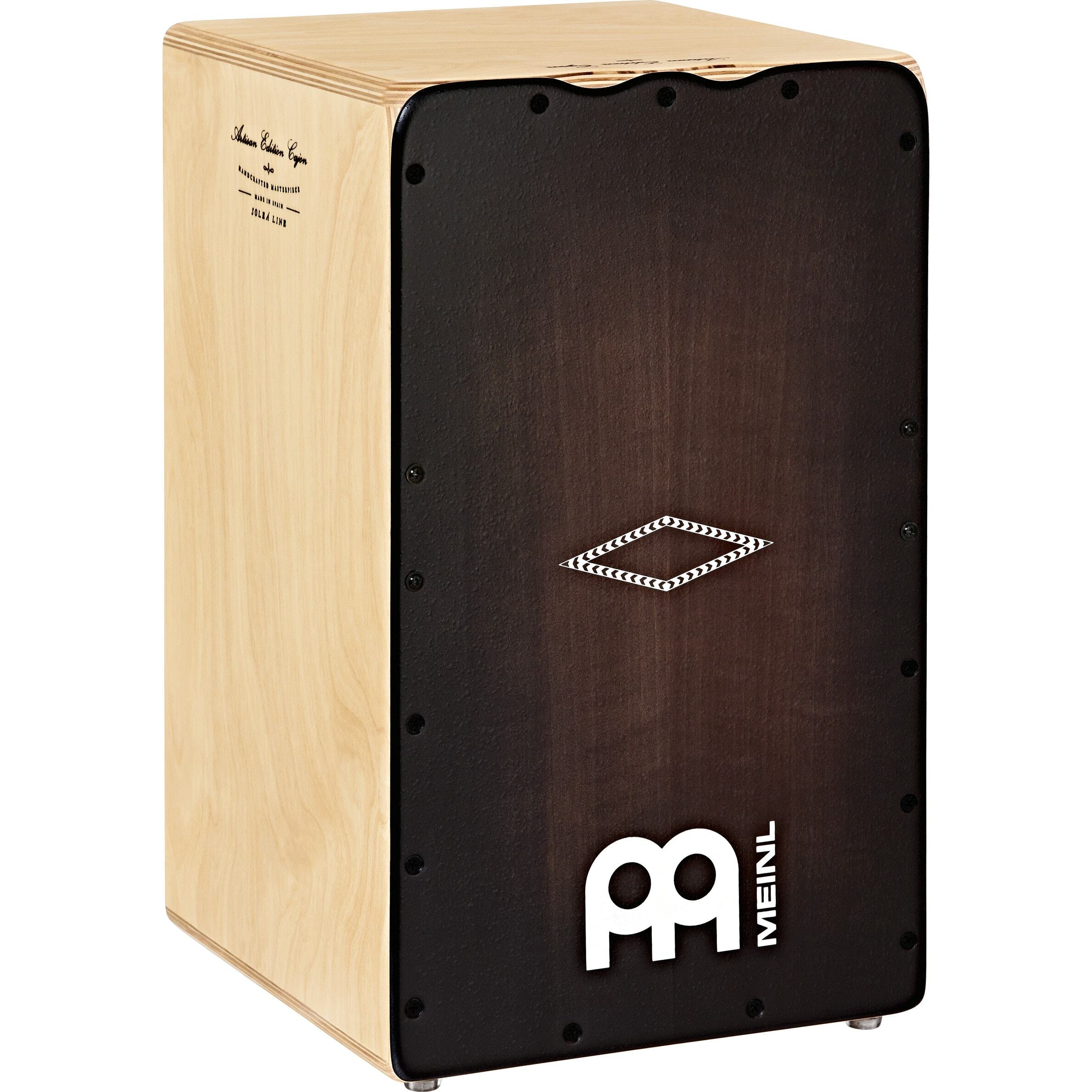 Meinl AESLEYB Artisan Edition SoleÃ¡ Ebony Burst cajon