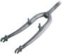 Mvtek 22.2x150 Mm Bmx-voorvork Zilver 20´´ / Rigid