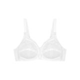 Triumph Stevige BH zonder beugel Doreen Cotton N - Klassieke bh voor senioren - Stevige bh grote maten - 115G - Wit