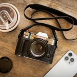 SmallRig 4709 Kit en Cuir Demi-Boîtier pour Fujifilm X-T50 Noir