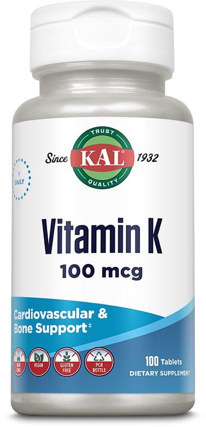 Kal Vitamine K1 100mcg Tabletten