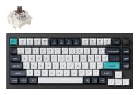 Keychron Q1 Max Universeel USB + RF Wireless + Bluetooth QWERTY Scandinavisch Zwart