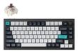 Keychron Q1 Max Universeel USB + RF Wireless + Bluetooth QWERTY Scandinavisch Zwart