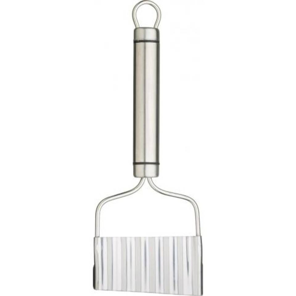 Kitchen Craft RVS golfmes / garneermes - Professional