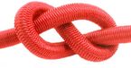 DQ-PP Cordon en caoutchouc, 8mm, 25m, Rouge