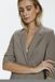 SOAKED IN LUXURY SLSHIRLEY BLAZER - Brindle Grey