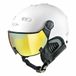 CP Carachillo Skihelm met Vizier Blanc