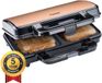 Bestron Tosti apparaat - ASM92XLCO - 900W - Voor 2 tosti's met schelpvorm - Anti aanbaklaag - Koper - 5 jaar garantie