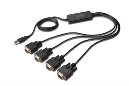 Assmann DA-70159 - Interfacekaart/-adapter - Zwart