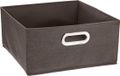 5five Opbergmand/kastmand 14 liter bruin linnen 31 x 31 x 15 cm