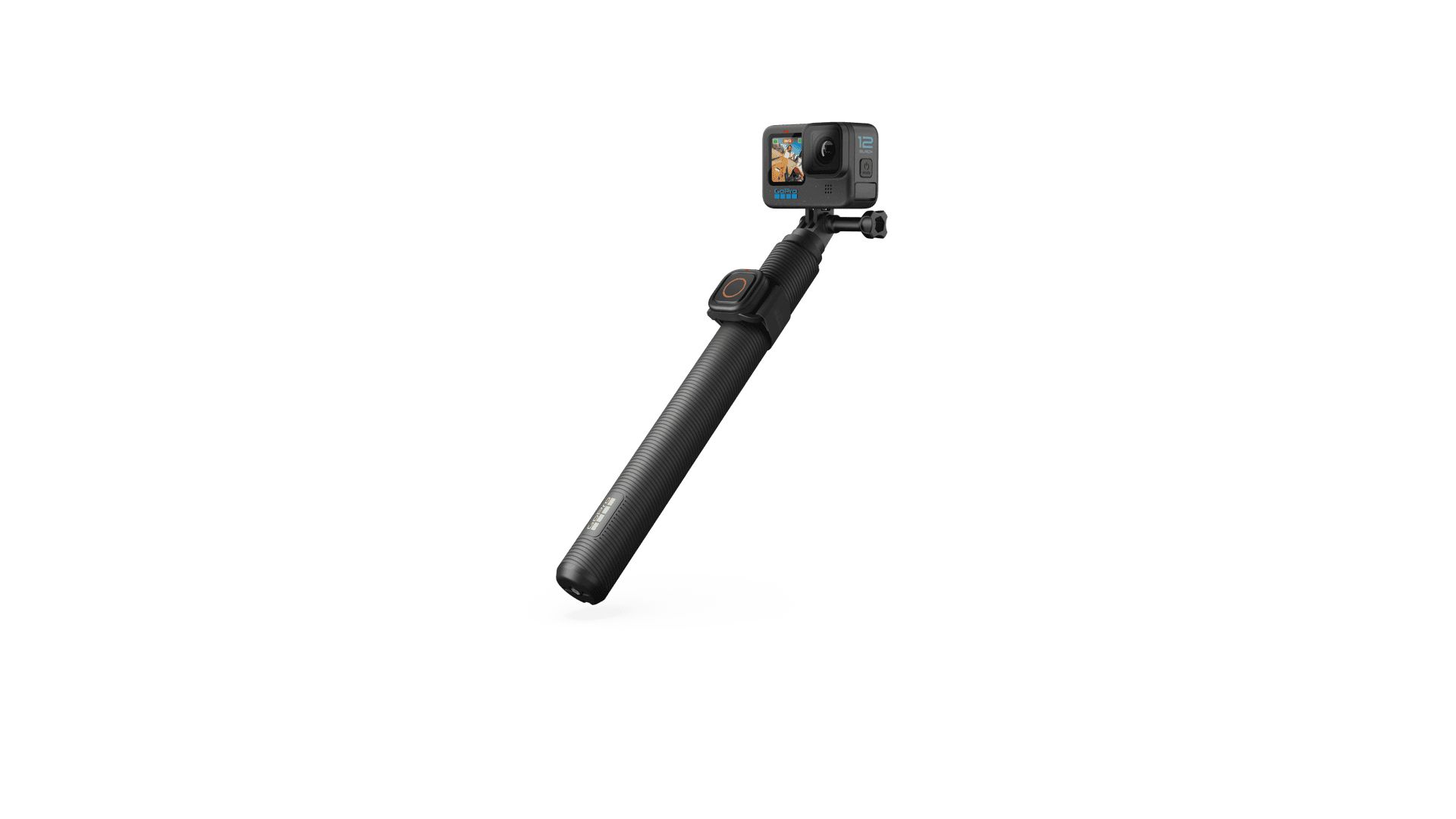 GoPro Extension Pole + Shutter Remote - Camera Kit for HERO12/11 Black - Waterproof - Black