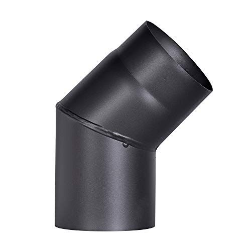 FIREFIX AK4012 R130/B4O rookpijp, zwart - 4017537363665
