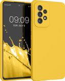 kwmobile Samsung Galaxy A53 5G hoesje - Stralend Geel