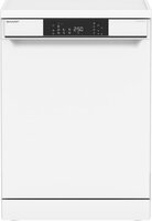 Sharp QWNA1FF45DWEU - Vrijstaande vaatwasser - Energieklasse D - Besteklade - Wit