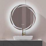 OEM LED-badkamerspiegel, dimbaar, 80 cm, waterdicht