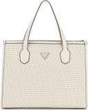 GUESS Handtas Schoudertas Silvana 2 Compartment Tote Bone Beige