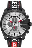 Diesel Mega Chief DZ4512 Herenhorloge 51 mm - Zwart