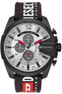Diesel Mega Chief DZ4512 Herenhorloge 51 mm - Zwart
