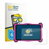 BROTECT Screenprotector 6 Stuks voor EagleSoar E_764_EEA-P Beschermglas transparant