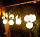 Anna's Collection Tuin lichtsnoer met filament lampjes - 10 meter - 20 LED lampjes - Kunststof - Energiezuinig