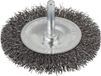 wolfcraft - Staaldraad-schijfborstel - 8470000