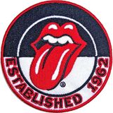 THE ROLLING STONES Patch Est 1962 Version 2.