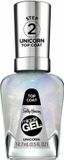 Sally Hansen Miracle Gel Nagellak 106 Unicorn Top Coat - 2 x 14,7 ml - Voordeelverpakking