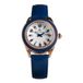 Folli Follie WF1B032SSU Dames Polshorloge - Blauw/Goudkleurig/Rosékleurig/Zilverkleurig Stalen Kast - 36 mm