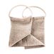 Loelle LOE5003 Hennep Exfoliating Mitt & Strap - Full Body en Back Scrubber Ontworpen voor mannen, herbruikbare dode huidverwijderaar, gemaakt van hennep, geschikt voor alle huidtypes Beige, Bruin