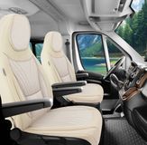 Bremer Sitzbezüge Adria Premium Camper stoelhoezen Beige (2 losse stoelen)