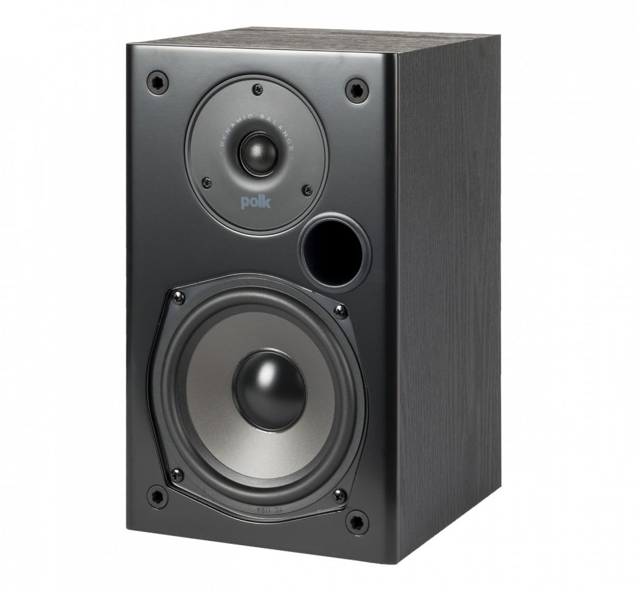 Polk Audio T15 2-weg Boekenplank Speaker - Zwart