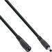 InLine 26901C electriciteitssnoer Zwart 1 m 4.0 x 1.7 mm