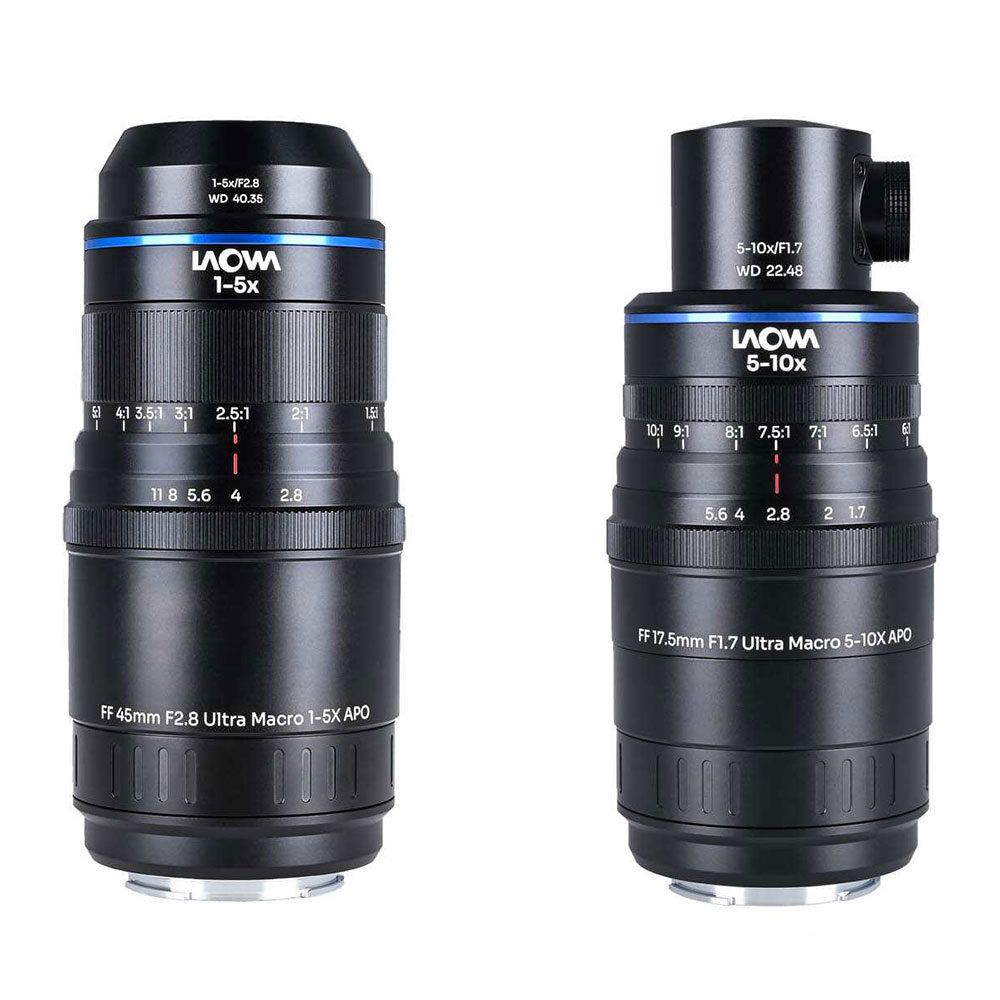 Laowa Aksen 2-lens Bundel 45mm f/2.8 + 17.5mm f/1.7 (Coax Ill) Sony FE-mount