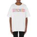 Moschino T-shirt en jersey de coton biologique blanc