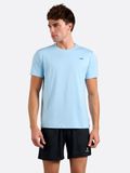 nordicdots Functioneel shirt 'Bamboo Tee - Light Blue'