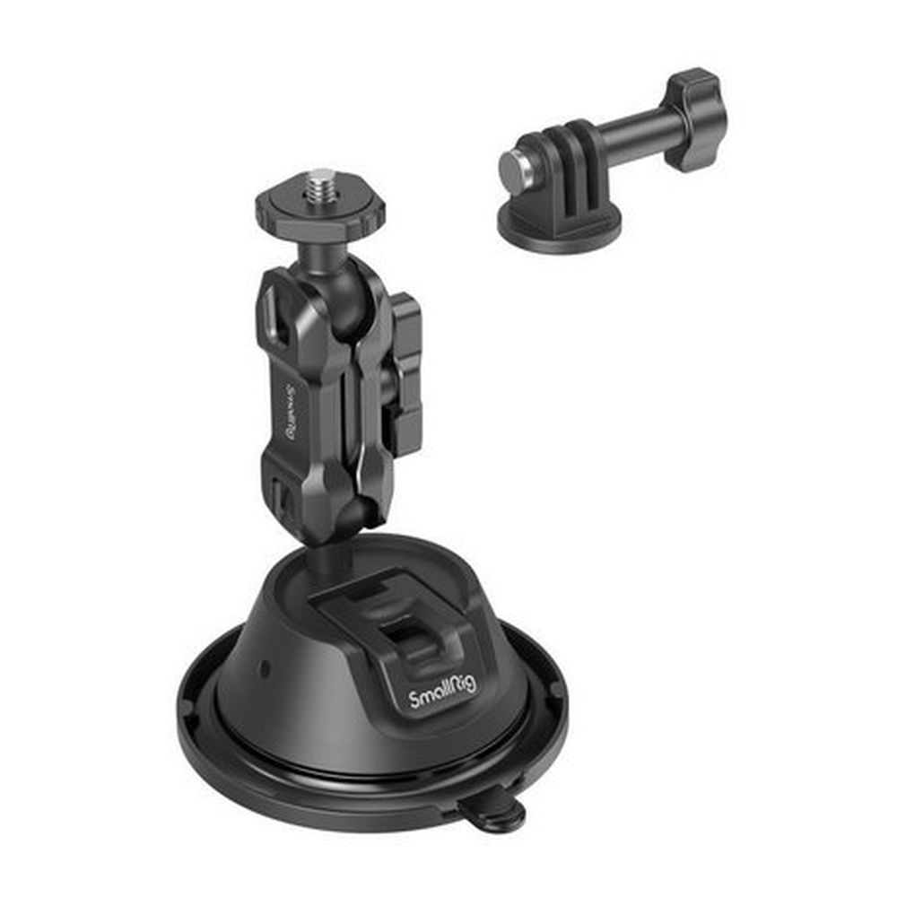SmallRig 4193 Draagbare zuignapsteun voor actiecamera's