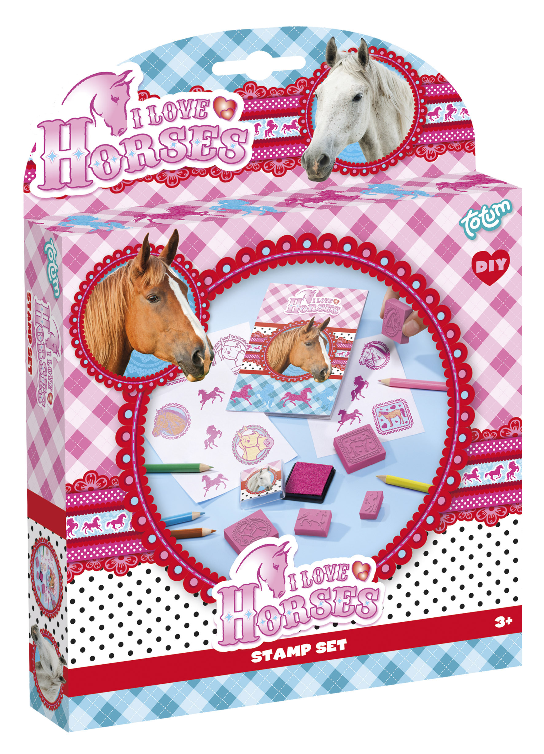 Totum I Love Horses Stampset