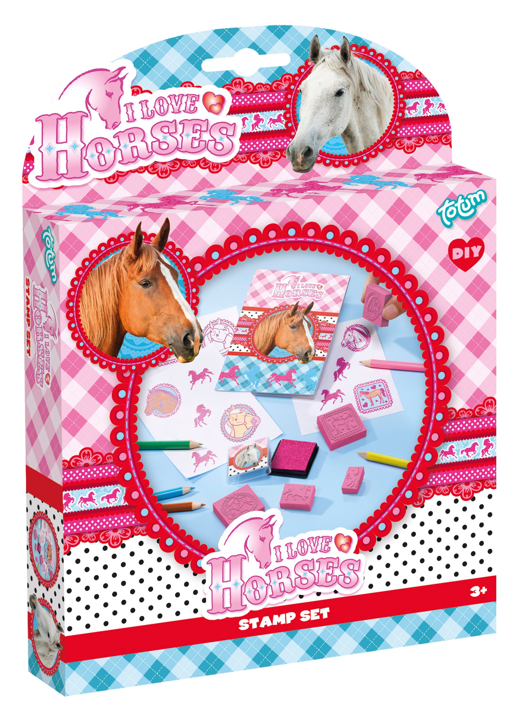 Totum I Love Horses Stampset - Multi