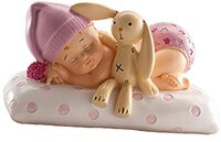 Dekora - Details Baptism | Baptism Decoration Girl - Baby with Plush
