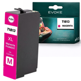 Evoke Compatible Ink for Epson T1813 C13T18134012 Magenta Xp102 Xp205 Xp215 Xp225 Xp405 Xp415 Xp425