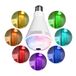 LED-gloeilamp, XM-FAMILY RGB LED-lamp met 2MPX WiFi Camera VISION-360° luidspreker BT sensor