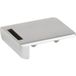 Siso Gâche SQUARE en métal pour porte en verre à 1 vantail, argent mat
