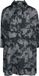 R.E.D. by EMP Zwarte camouflage regenjas met capuchon en trekkoord - Unisex - Standard