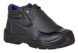 Portwest FW22 Steelite Metatarsal Schoen Antislip Stalen Neus Oliebestendig | Zwart, 44, S3 EN ISO 20345, Unisex, Energieabsorberend, Dubbele Dichtheid, Vlamvertragend Stiksel, Leren Voering, Waterdicht
