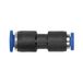 Riegler Rechte stekkerverbinding »blauwe serie« mini, reducerend, voor slang buiten-Ø 4/3 mm, werkdruk max. 10 bar, kunststof/MS vern.