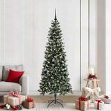 Prolenta Maison Exclusive Kunstkerstboom, groen, 210 cm, PVC, kunststof, staal